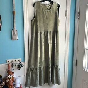 Old Navy Sage green dress